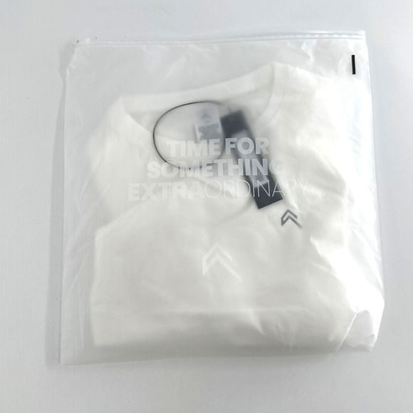 Oner Active White Go To Seamless Fitted Long Sleeve Top Size S - Picture 3 of 9